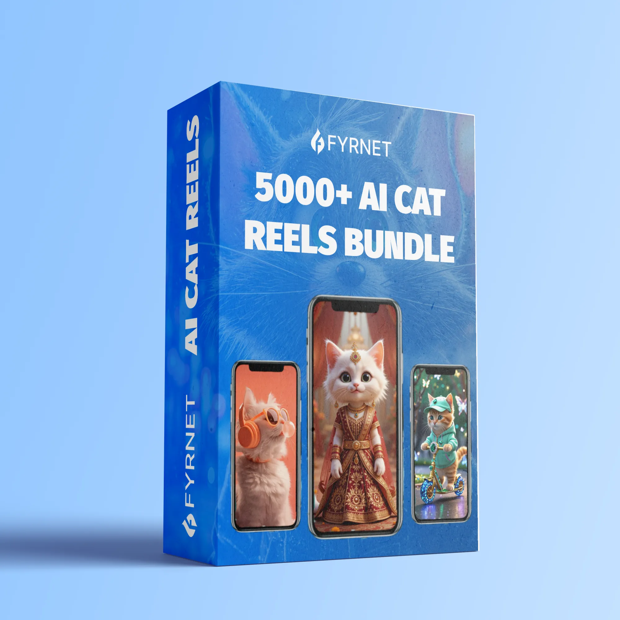 5000+ AI Cats Story Reels Bundle (4K Viral Shorts + FREE Hashtags)